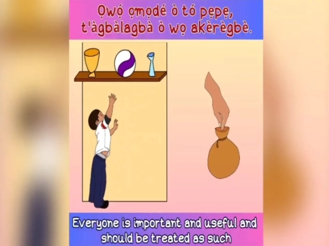 Yoruba Proverbs in Pictures Part 4